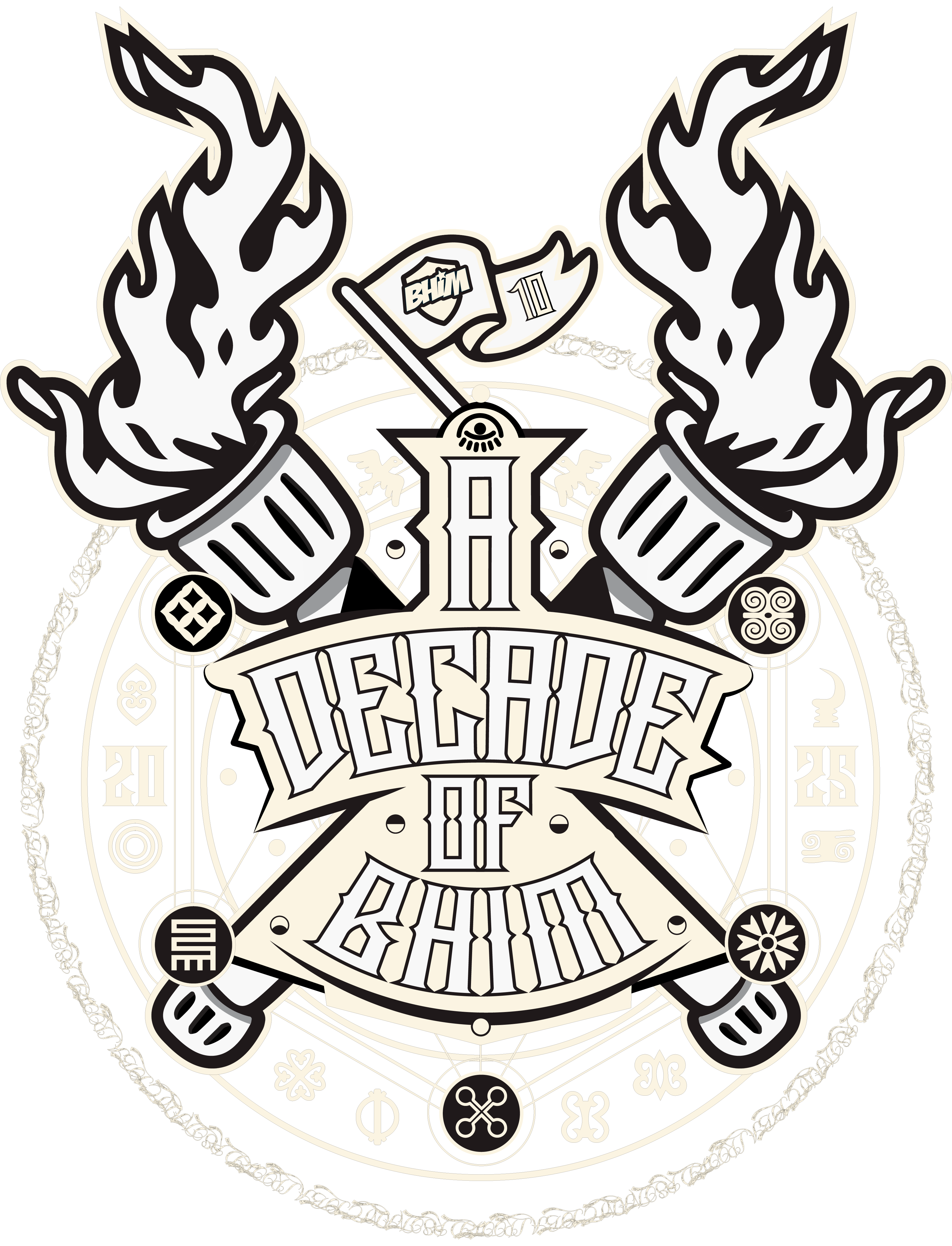 Bhim Decade Logo